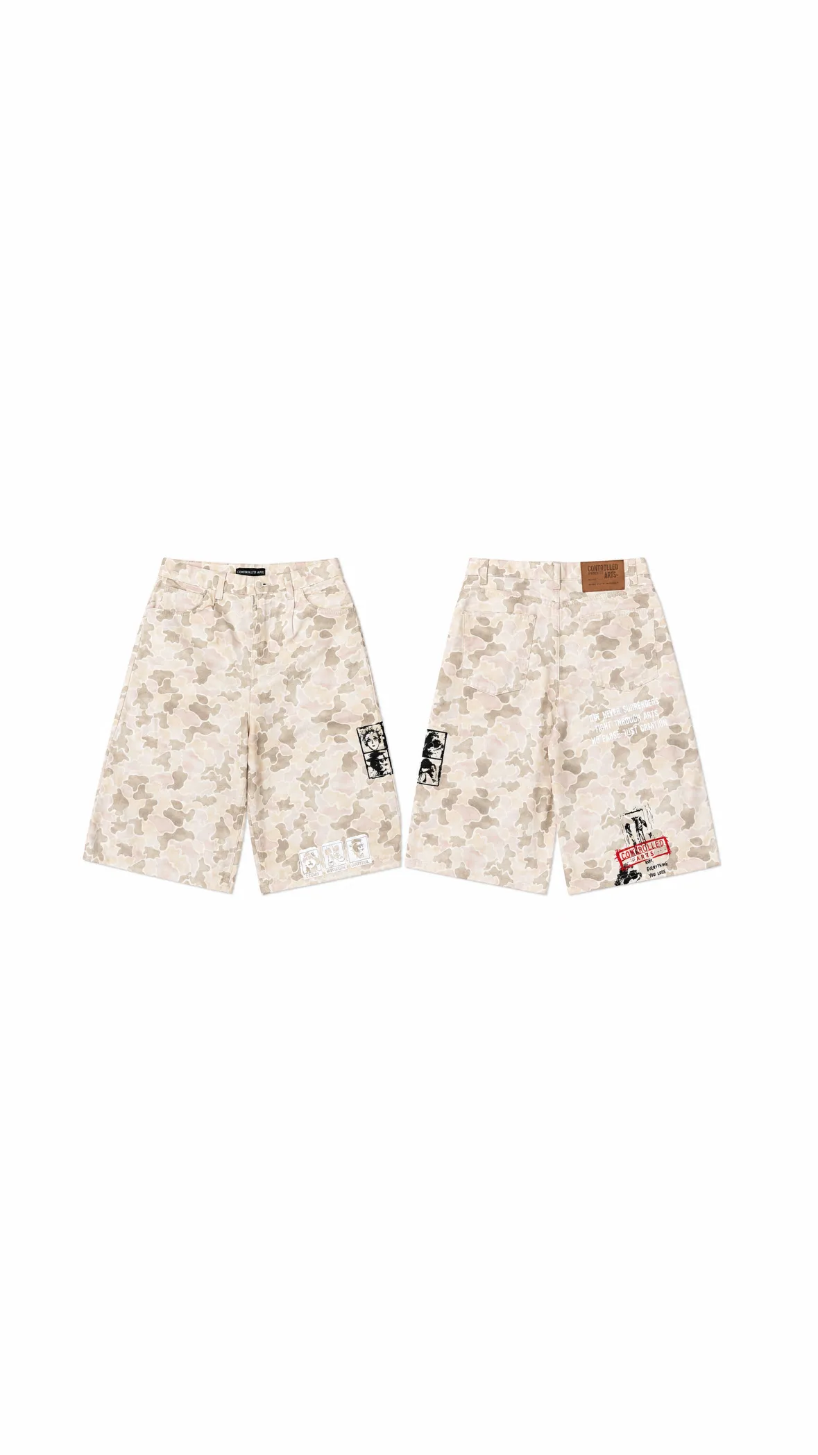 Camo Jorts