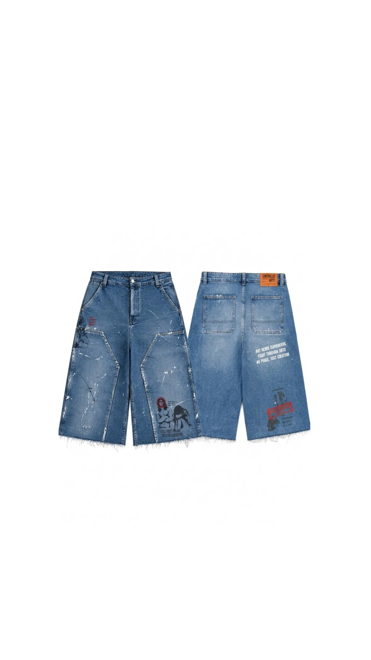 Vintage Double Knee Jorts